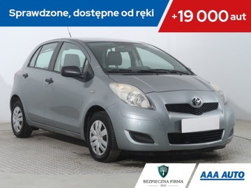 Toyota Yaris II Hatchback 5d 1.0 VVT-i 69KM 2009 Toyota Yaris 1.0 VVT-i, Salon Polska, Serwis ASO