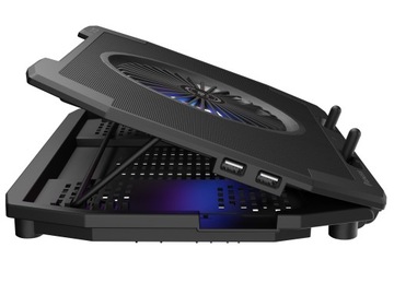 Охлаждающая подставка для ноутбука 15,6-17,3 дюйма Genesis Oxid 850 RGB стол