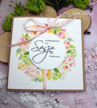 С5п8. Логотип Приглашения на фотосессию фотосессия ВЕНКИ крафт выкройки