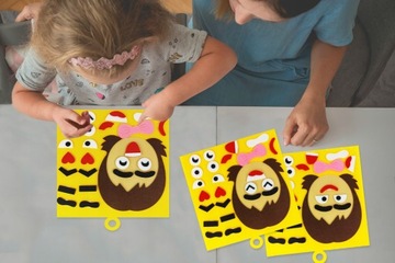 Tablica edukacyjna emocje Montessori układanka drewniana zabawka dla dzieci