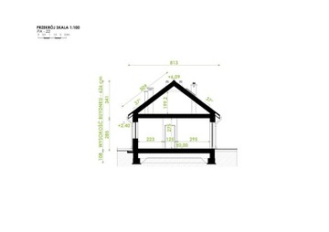 Проект дома Pióro Architekci-22 ​​Зеркальная версия