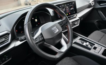 Seat Leon IV Hatchback 1.5 eTSI (MHEV) 150KM 2021 Seat Leon 1,5 TSI 150 KM FR Full Led AMBIENTE Nawigacja Virtual tacho 1.5, zdjęcie 20