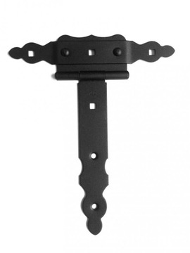 Zawias bramkowy ozdobny budowlany do bramy 185 mm