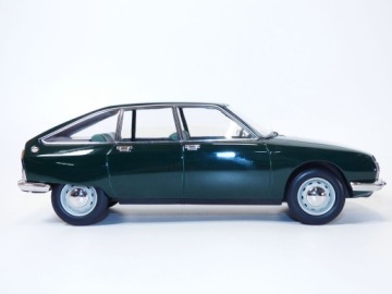 Citroën GS Club 1972, цвет «Charmille Green», Norev, масштаб 1:18