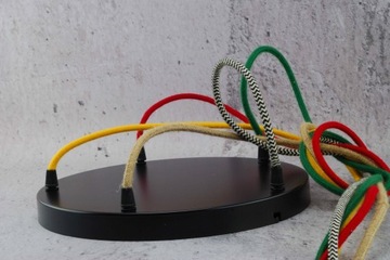 черная розетка диам. Потолочный светильник LOFT 30 см в виде паука