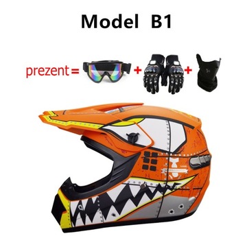 МОТОЦИКЛЬНЫЙ ШЛЕМ ВНЕДОРОЖНЫЕ ЭНДУРО МОТОКРОСС ОЧКИ МАСКА ПЕРЧАТКИ