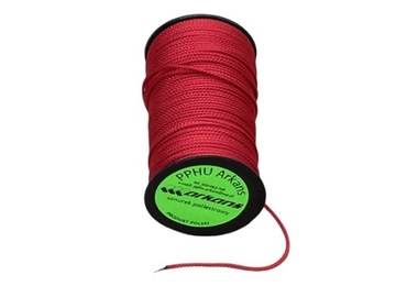 linka tonąca pes 1,8mm/100m czerwona ARKANS