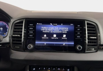 Skoda Karoq Crossover Facelifting 1.5 TSI ACT 150KM 2023 Skoda Karoq VAT 23 Sportline 1.5TSI 150KM DSG 20232024 r., salon PL, I wl., zdjęcie 25