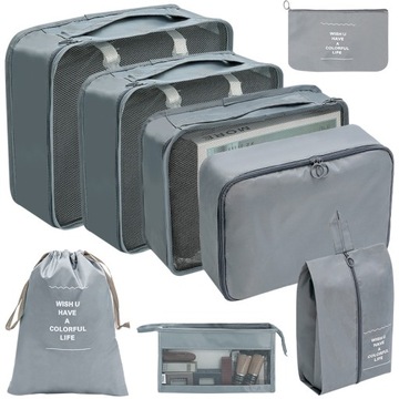 8Pcs set Capacity Luggage Storage Bags For