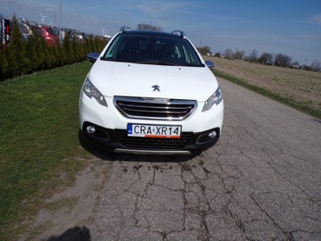 Peugeot 2008 I SUV 1.6 VTi 120KM 2013 PEUGEOT 2008 1.6 BENZ 120 KM ZAREJESTROWANY AUTO Z NIEMIEC