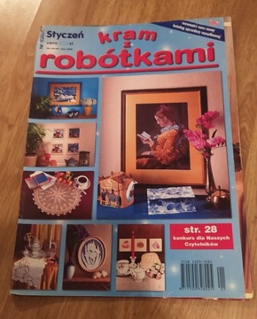 Czasopismo Kram z robótkami nr 1/2001