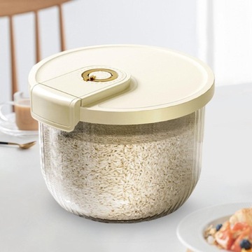 Контейнер для хранения риса Рис молочный белый и 7,5 кг