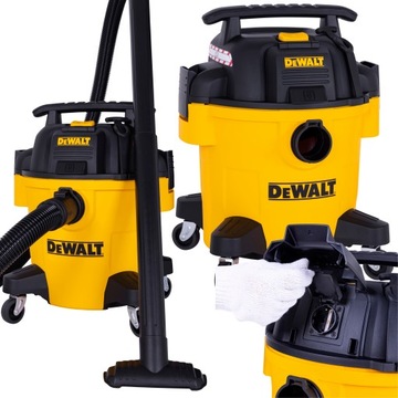 Odkurzacz przemysłowy Dewalt 1050W 20L gniazdo do elektronarzędzi 2450W