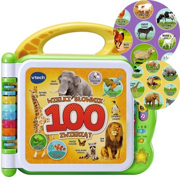 VTECH ZABAWKA INTERAKTYWNA WIELKI SŁOWNIK ZWIERZĄT