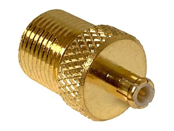 Adapter antenowy RF MCX/wt-F/gn 75Ohm