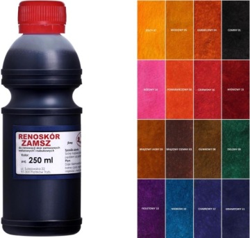 ТЕМНО-СИНЯЯ КОЖАНАЯ КРАСКА RENO ДЛЯ ОБНОВЛЕНИЯ ЗАМШИ НУБУК WILBRA ECO ЛАКИ