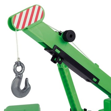 СРЕДНИЙ ГРУЗОВИК ЗЕЛЕНЫЙ КРАН В КАРТОННОМ КУЛЬИКЕ