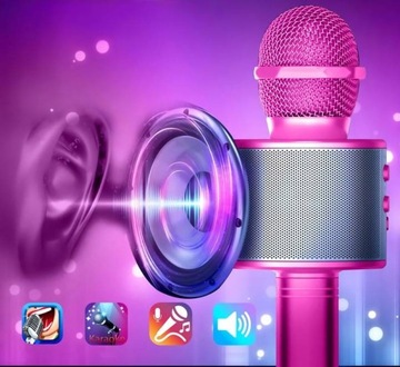 Караоке-микрофон Динамик Bluetooth Функция FM