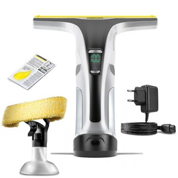 MYJKA DO OKIEN SZYB KARCHER WV 6 PEMIUM PLUS BATERYJNA BEZPRZEWODOWA ZESTAW