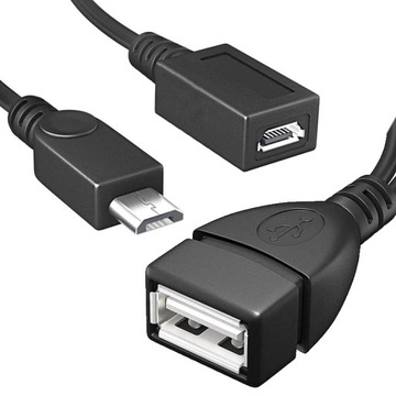 Кабель Micro USB — USB 2.0 OTG, флэш-накопитель для мыши
