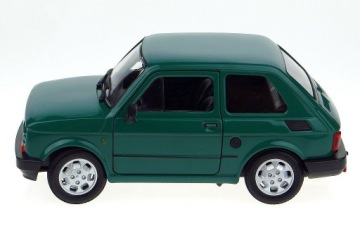 FIAT 126 p МЕТАЛЛИЧЕСКАЯ МОДЕЛЬ WELLY 1:21 MALUCH GREEN
