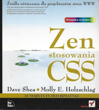 ZEN STOSOWANIA CSS - DAVE SHEA .... - OPIS