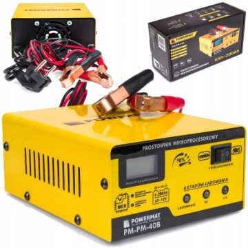 МИКРОПРОЦЕССОРНЫЙ АККУМУЛЯТОРНЫЙ ВЫПРЯМИТЕЛЬ 6/12 В POWERMAT