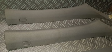 BMW E60 E61 OSŁONA POSZYCIE NAKŁADKA SŁUPKA PRAWA PRZÓD SZARA SUPER 7027086