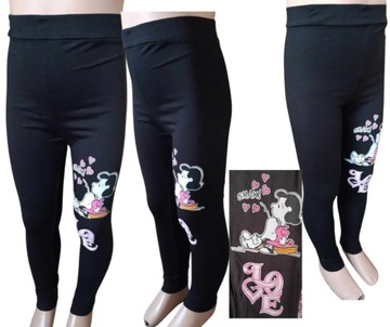 Legginsy getry cienkie DZIEWCZYNKI 104