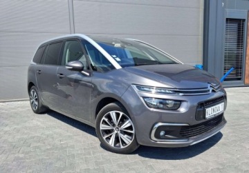 Citroen Grand C4 Picasso II Grand Picasso Facelifting 1.2 PurTech 130KM 2018 Citroen C4 Grand Picasso bezwypadkowe -jak noweserwis asoEXLUSIVEpanoramam, zdjęcie 37