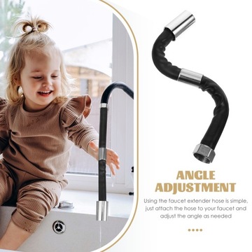 SILIKONOWA PRZEDŁUŻKA KRANU ZLEWANEGO ELASTYCZNA RURA WODNA