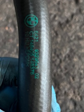 576 BMW F20 F21 F30 F32 F36 1.8I WAZ TRUBKA PŘÍVOD VODY 9329644 9329643