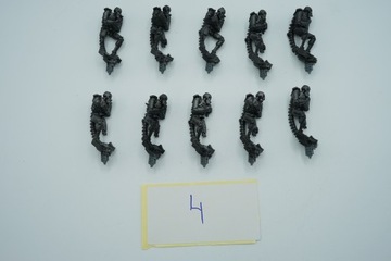 Warhammer 40000 Necron Ghost Ark Necron Warriors zestaw 10 figurek plastik