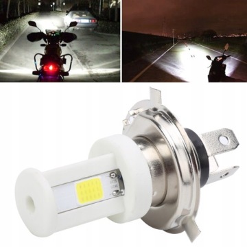 МОЩНЫЕ СВЕТОДИОДНЫЕ ЛАМПЫ H4 1080LM 6500K ЛАМПА