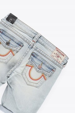 SZORTY KOLARKI JEANS YJ2 NG5__W28/M TRUE RELIGION KRÓTKIE SPODENKI