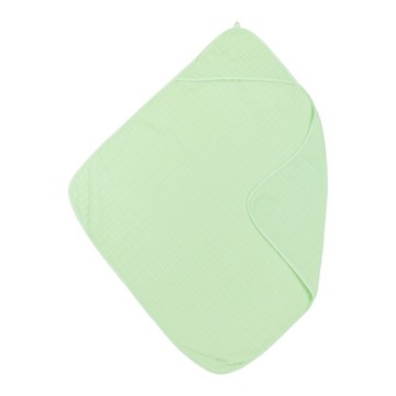 Meyco Baby Jednokolorowy szlafrok - muslinowy - soft mint - 80x80cm