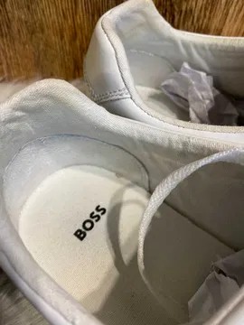 Buty męskie trampki skórzane sportowe Hugo Boss 43