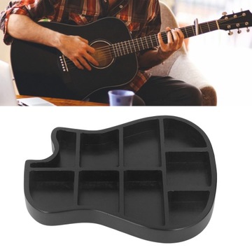 Деревянный держатель для гитары в форме гитары с 9 отделениями.