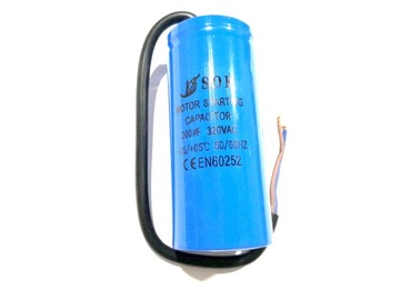 Kondensator rozruchowy silnika 180 uF 320V 50/60Hz