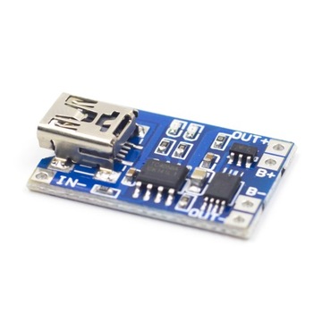 ŁADOWARKA LI-POL CELA TP4056 3,7V MINIUSB Z ZAB