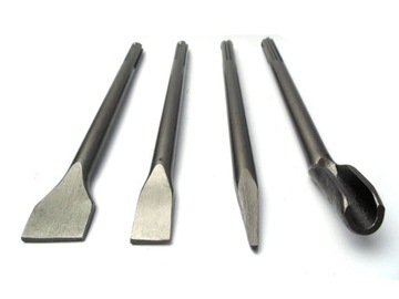 ZESTAW DŁUT DO BETONU 4 el SDS MAX DŁUTA