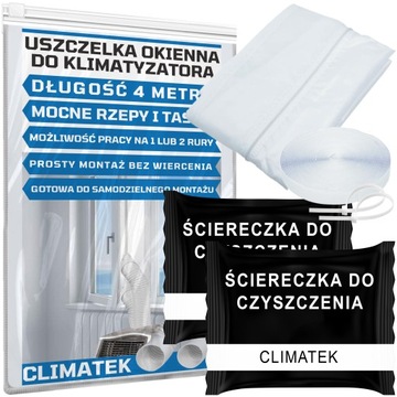 USZCZELKA OKIENNA DO KLIMATYZATORA NA OKNO OKNA