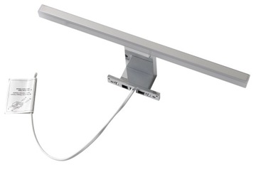 ШКАФ ДЛЯ ВАННОЙ С ЗЕРКАЛОМ И СВЕТОДИОДНОЙ ЛАМПОЙ ПОДВЕСНОЕ ЗЕРКАЛО 50 см