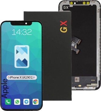 Wyświetlacz LCD Ekran Szybka Dotyk do iPhone X A1865 wersja GX OLED