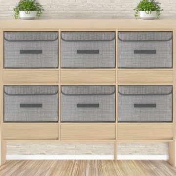 Pudełko Organizer Składany Zestaw 4 SZTUKI 40 x 25 x 25 cm