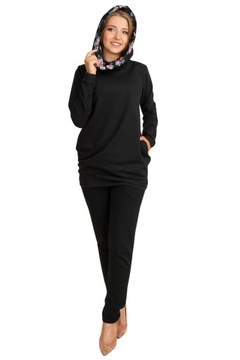 BLUZA CIĄŻOWA ROSALIA DO KARMIENIA XXL czarny