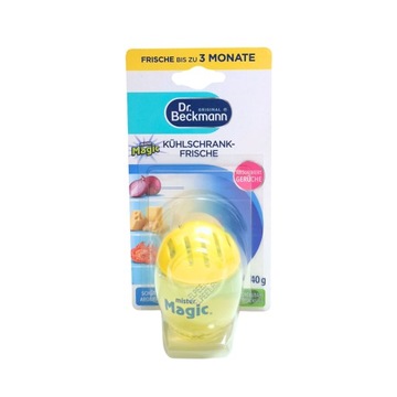 DR BECKMANN do Lodówki Pochłaniacz Zapachów do Lodówek 40 g Lemon