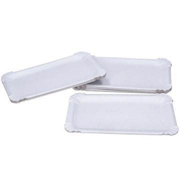 ОДНОРАЗОВЫЕ БУМАЖНЫЕ ТАРЕЛКИ ДЛЯ ГРИЛЯ И ЭКО ВЕЧЕРИНКИ, БЕЛЫЕ 100 шт.