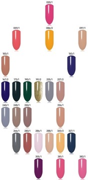 Zestaw 9x La'kier lakier hybrydowy frezarka lampa