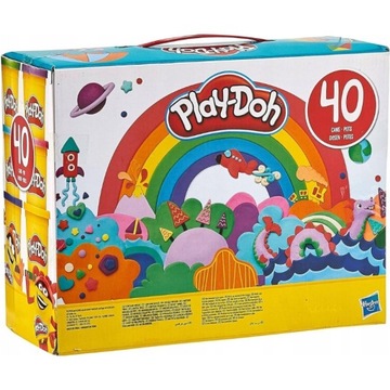Hasbro Play Doh Ciastolina 40pak - Mega Zestaw Kreatywny E9413